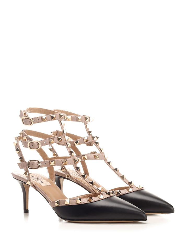 Valentino Garavani Rockstud Decollete - Nero | 191c47e49ff28a30cd9f3b715ecad18f7b5571bc
