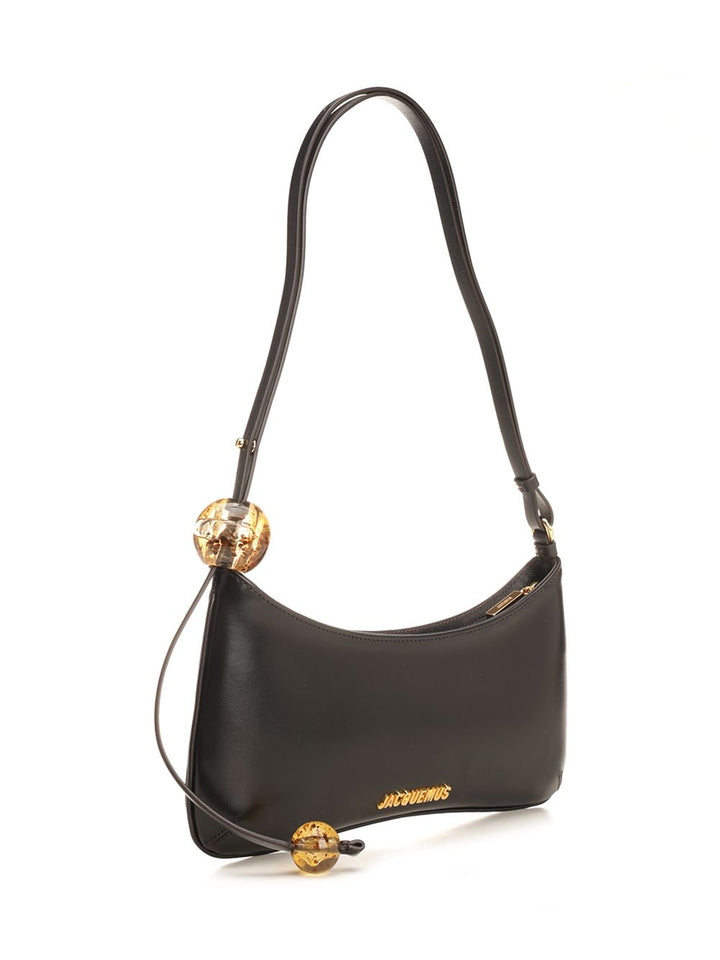Jacquemus Il Bisou Perle Shoulder Bags - Nero | 8bc4e95066b178db4a0aa125a38a58040f56ac91