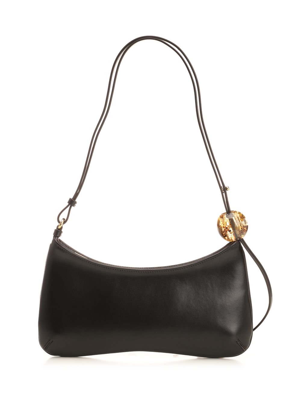 Jacquemus Il Bisou Perle Shoulder Bags - Nero | 8ec1c1893046c786b227cecac34c30dd75d6c3e4