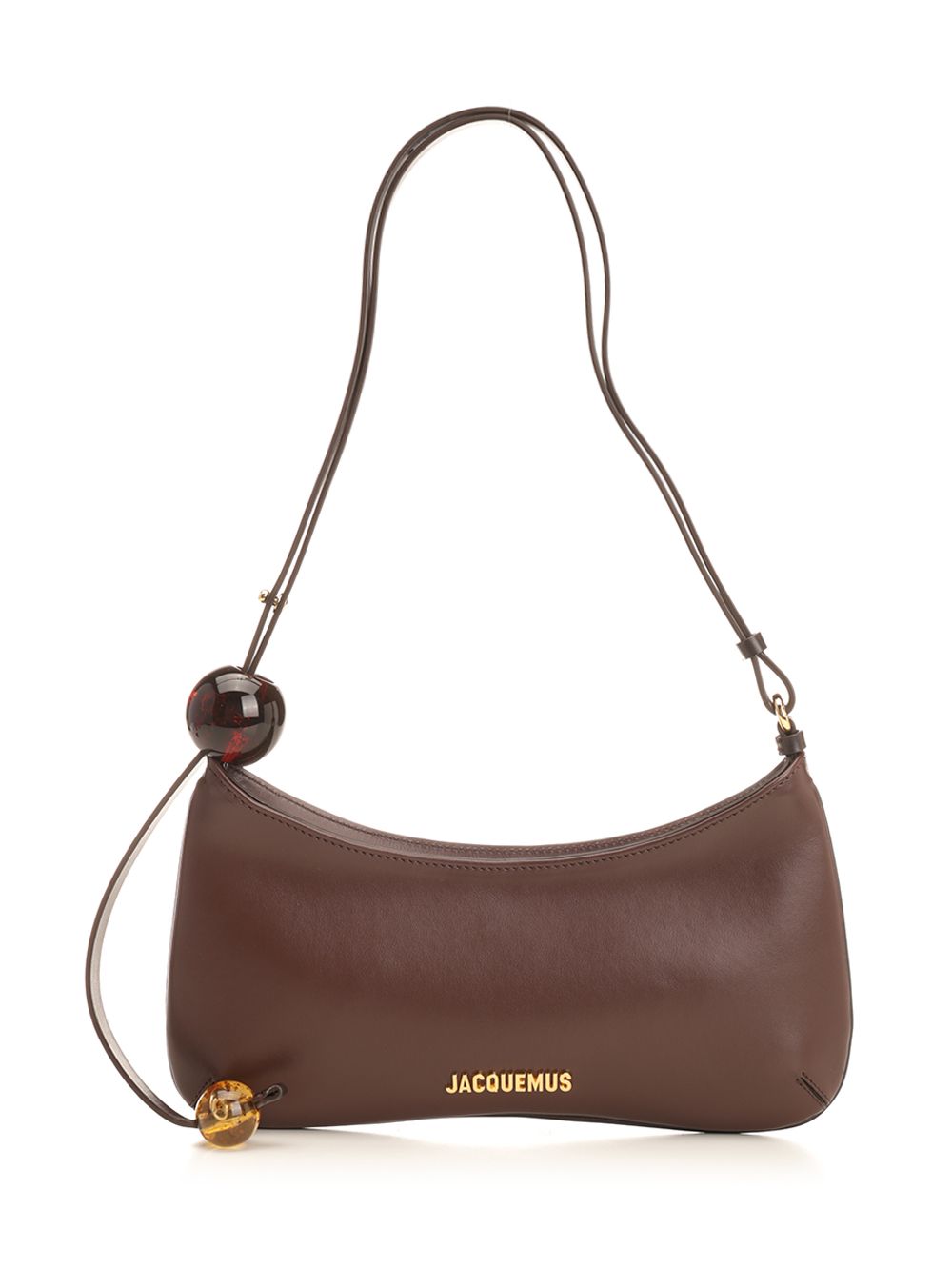 Jacquemus Il Bisou Perle Shoulder Bags - Marrone | dd86c1f8f0262c946151370b9cb9eec3ad543fcc