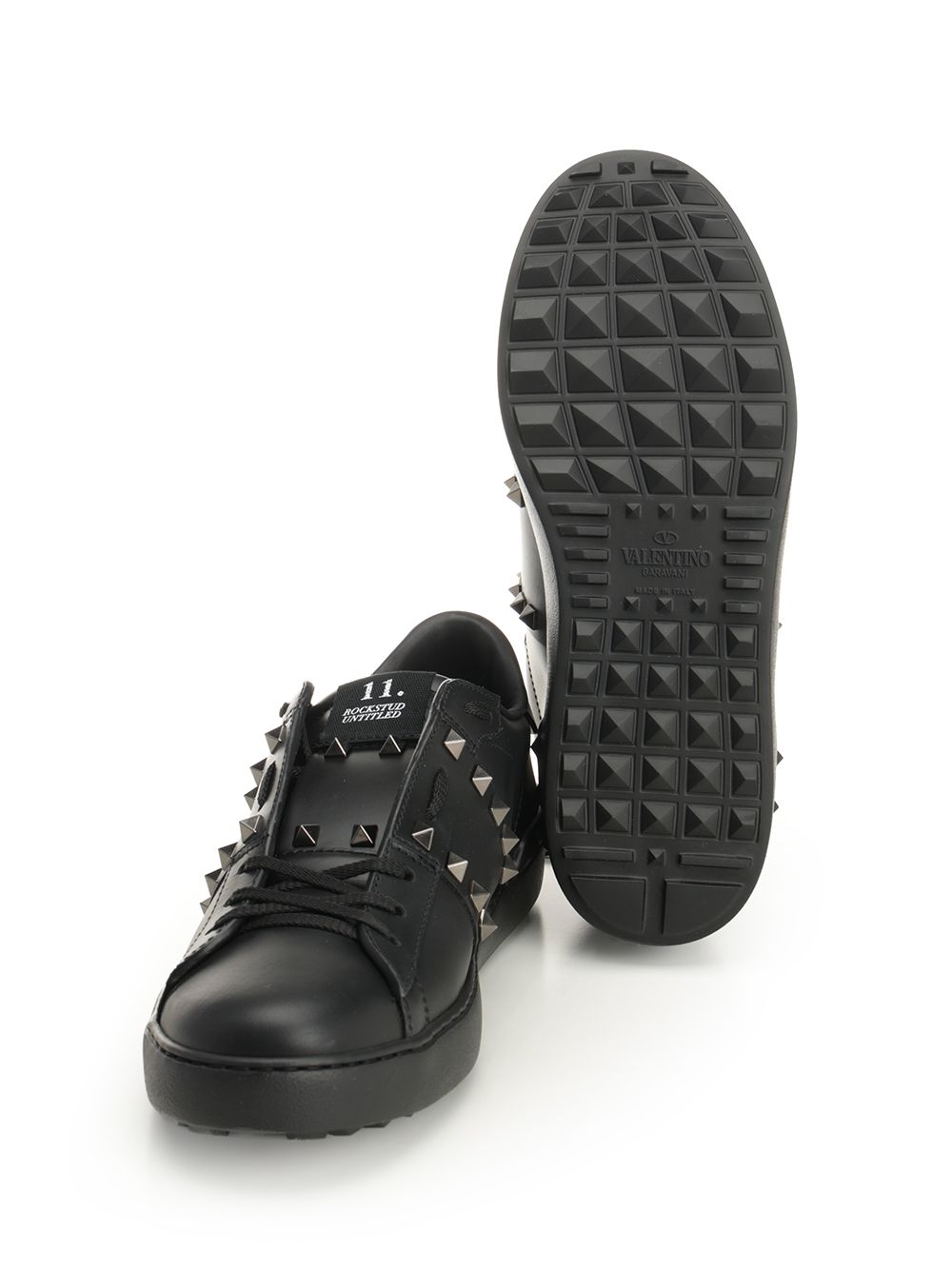 Valentino Garavani Rockstud Untitled Sneaker Sneakers - Nero | b3ea41239bdffc691a4b660ef6a592adfe40dd10