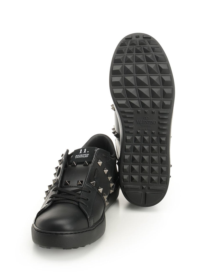 Valentino Garavani Rockstud Untitled Sneaker Sneakers - Nero | b3ea41239bdffc691a4b660ef6a592adfe40dd10