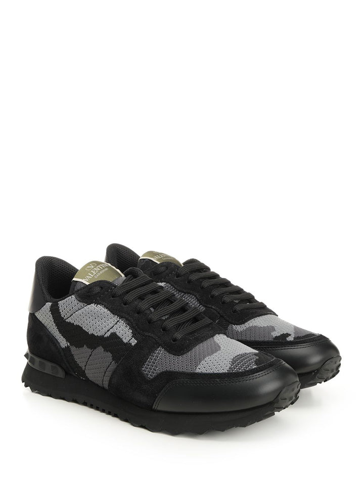 Valentino Garavani Rockrunner Sneakers - Nero | 9e28a028c2c297743c71d513cd683ab9d1606443