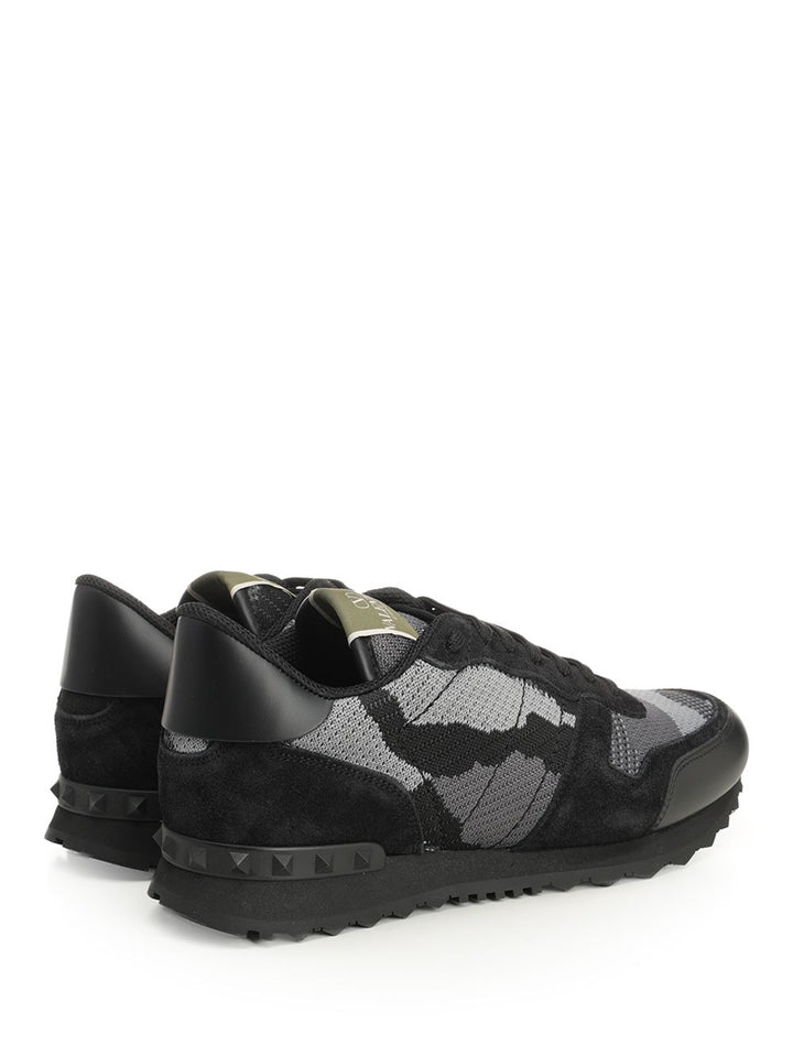 Valentino Garavani Rockrunner Sneakers - Nero | 9268dd42f575cc69ebe3e677c8aeaa130a081ba5