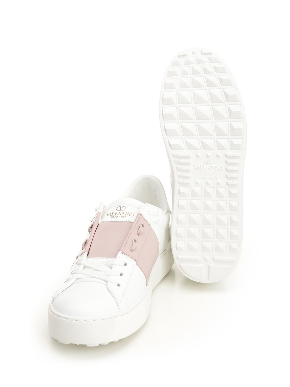 Valentino Garavani Open Sneaker Sneakers - Rose | 32f5b3342105fde082688889364b591539185b33