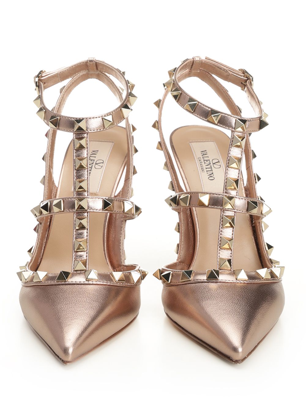 Valentino Garavani Rockstud Decollete - Rose | a77c27cd51da77da5de91fa4798249b74485431c