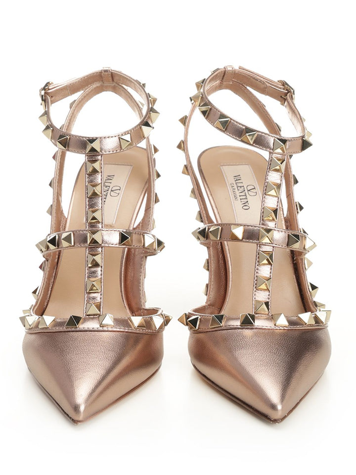 Valentino Garavani Rockstud Decollete - Rose | a77c27cd51da77da5de91fa4798249b74485431c