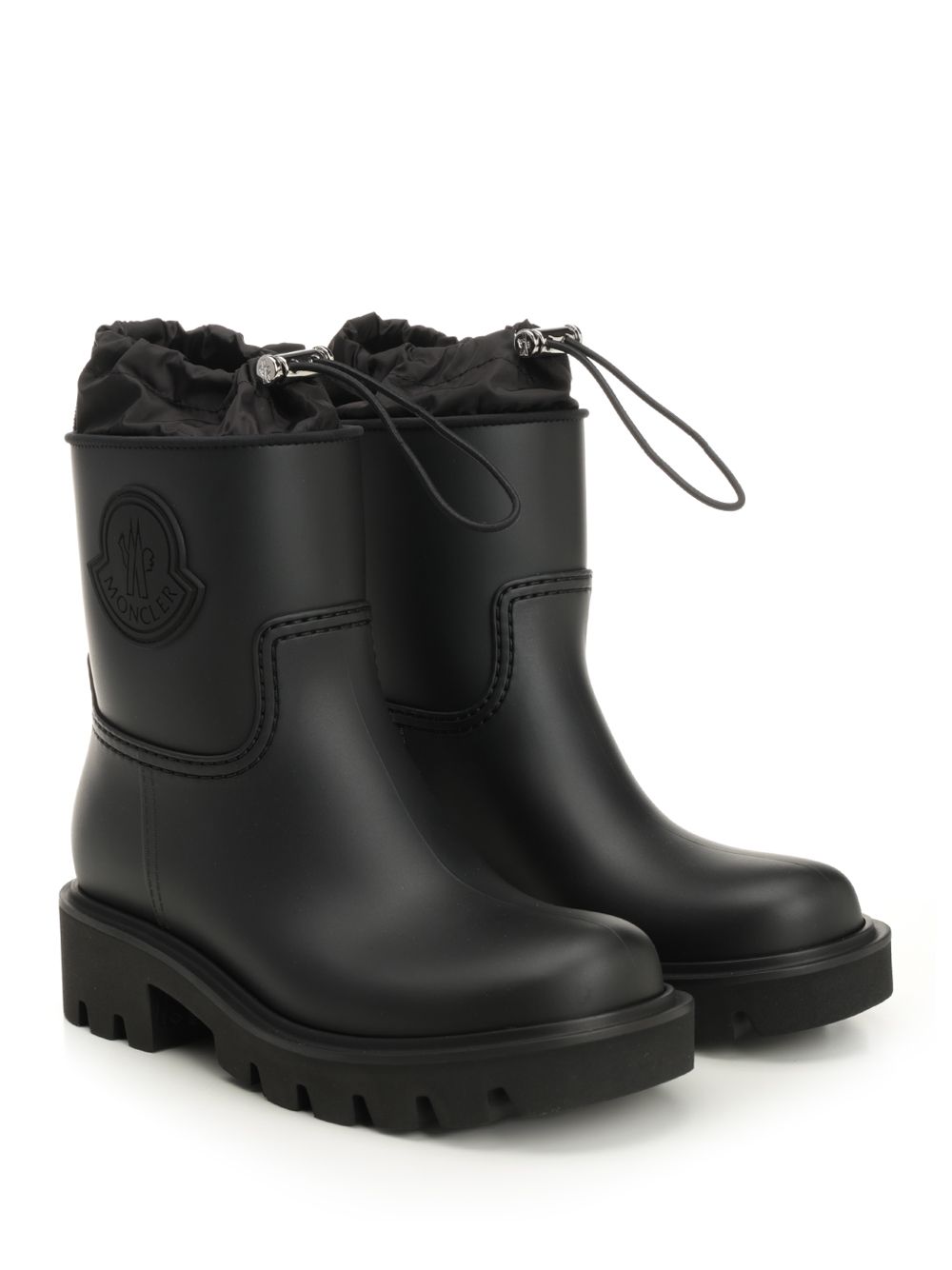 Moncler Kickstream Rain Boots - Nero | 00480324e840d1cc5a888a644c53d740ecb9ca6f