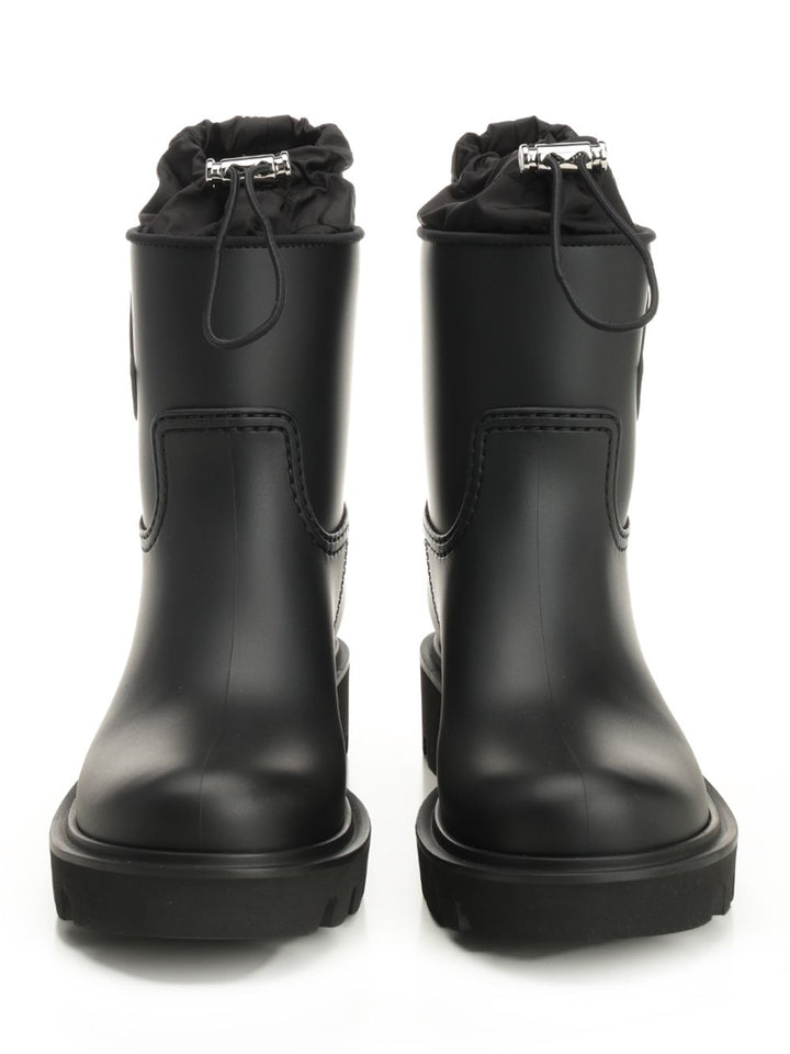 Moncler Kickstream Rain Boots - Nero | 5c71bab9a039f610487717fe456f18e3ac8dec81