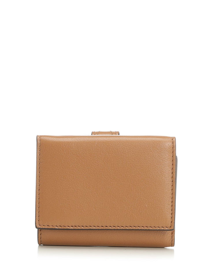 Chloe' Paddington Mini Trifold Wallet Wallets - Marrone | 707e2561faf9ea4e300ac696c6364d2c9a259818