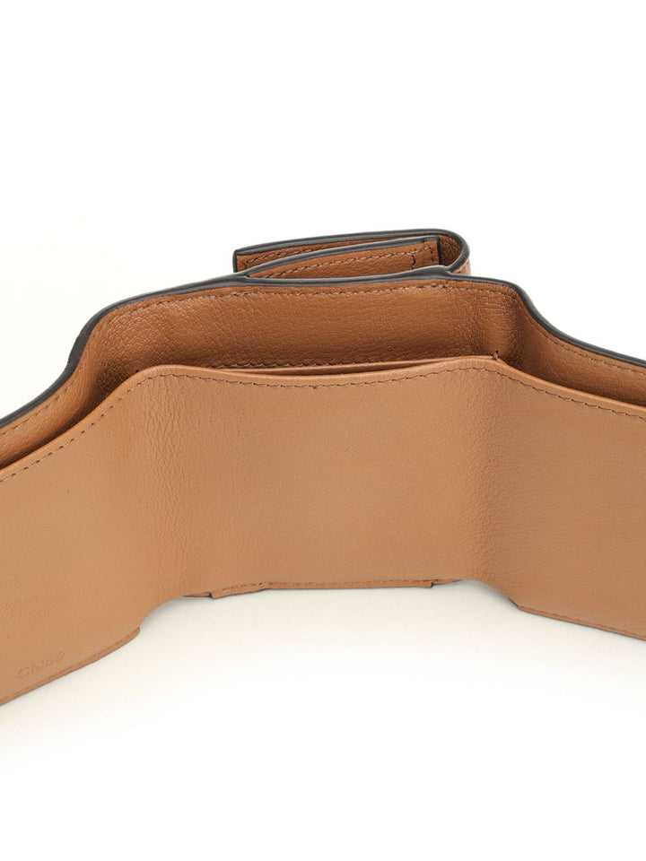 Chloe' Paddington Mini Trifold Wallet Wallets - Marrone | 51c6aaee40eaebcf8960e0ade441aa63327d4fd6