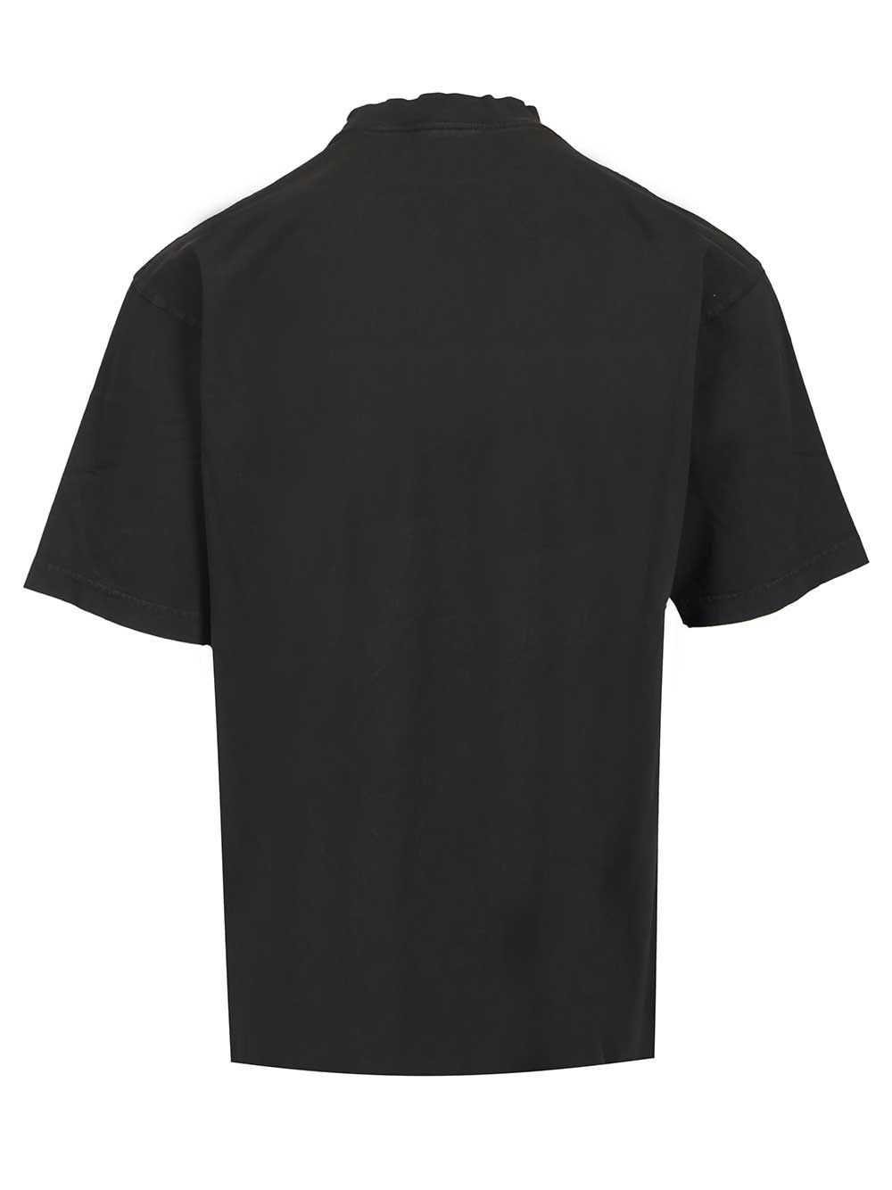 Balenciaga Cursive T-Shirt - Nero | 168903ea7385a733e1ea4dbaf1d038f77b4af547