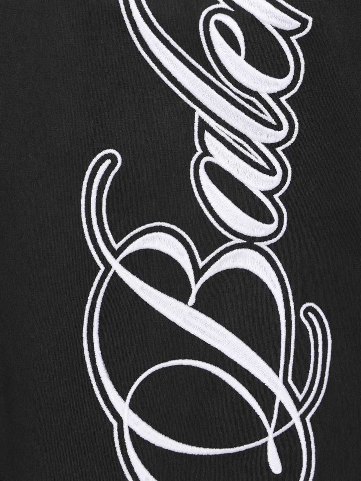Balenciaga Cursive T-Shirt - Nero | 355e1b2d532819c43e13ca0b0dc1d21b8793e6c5
