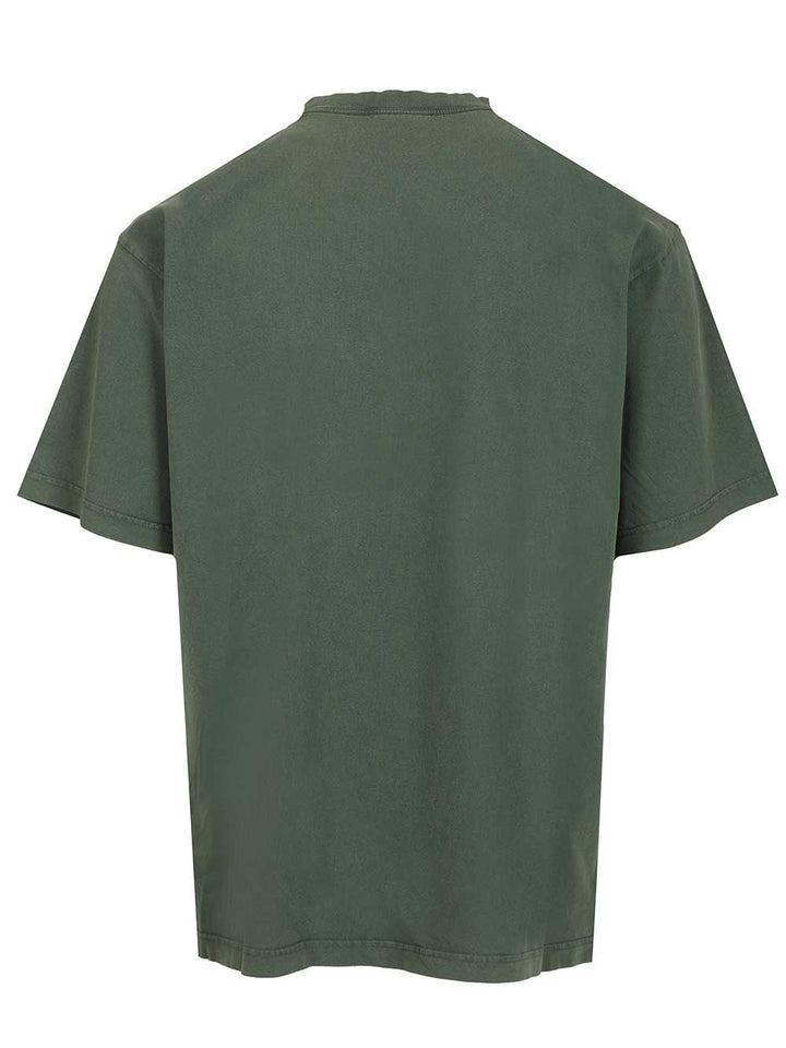 Balenciaga Laurel T-Shirt - Verde | 938ddc7296ad02901b8d60acced3b096817576af