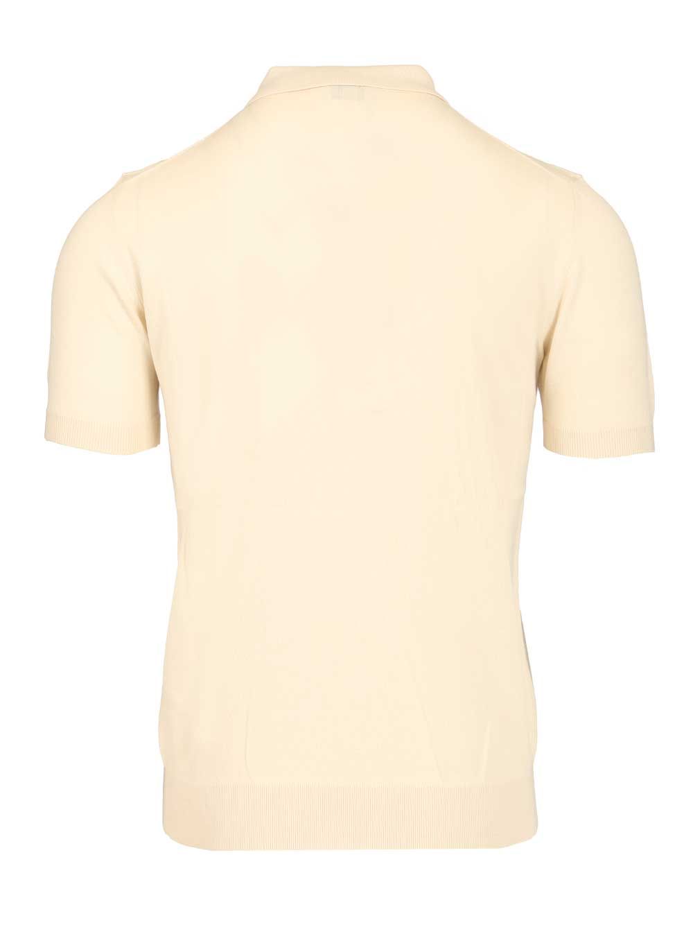 Etro Cotton Knit Polo Shirt Knitwear - Bianco | 75ed9b7806b452dbb6cb7c8116d82890b6e5649a
