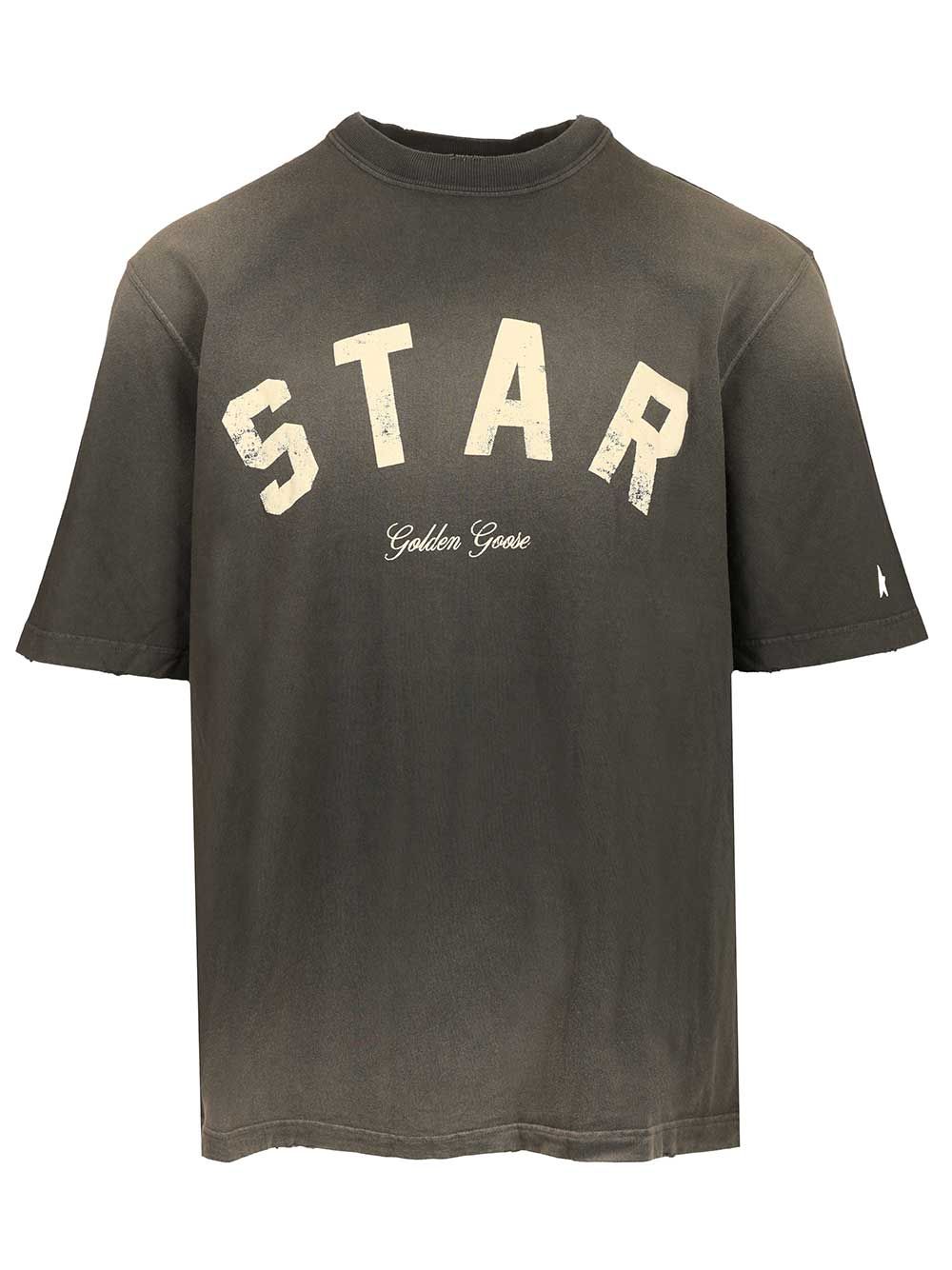Golden Goose Deluxe Brand Star T-Shirt - Nero | 8edd7dbb0408413e6e1f3b284fff4a67895d4d00