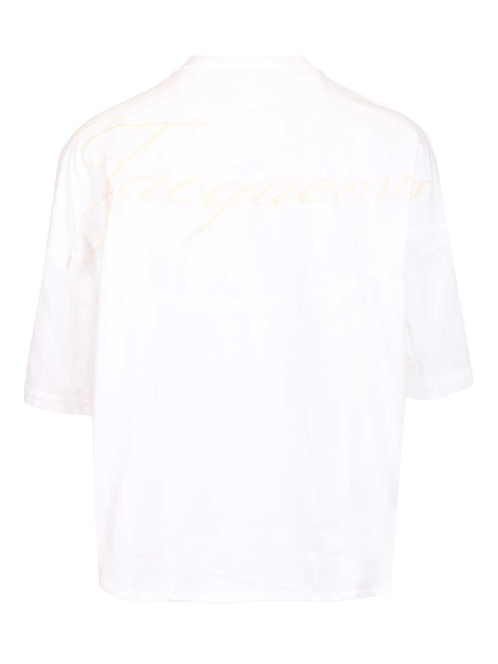 Jacquemus Atelier Cotton T-Shirt - Bianco | 3ca0a78627a53c6cb598c629694a7545f130fa42