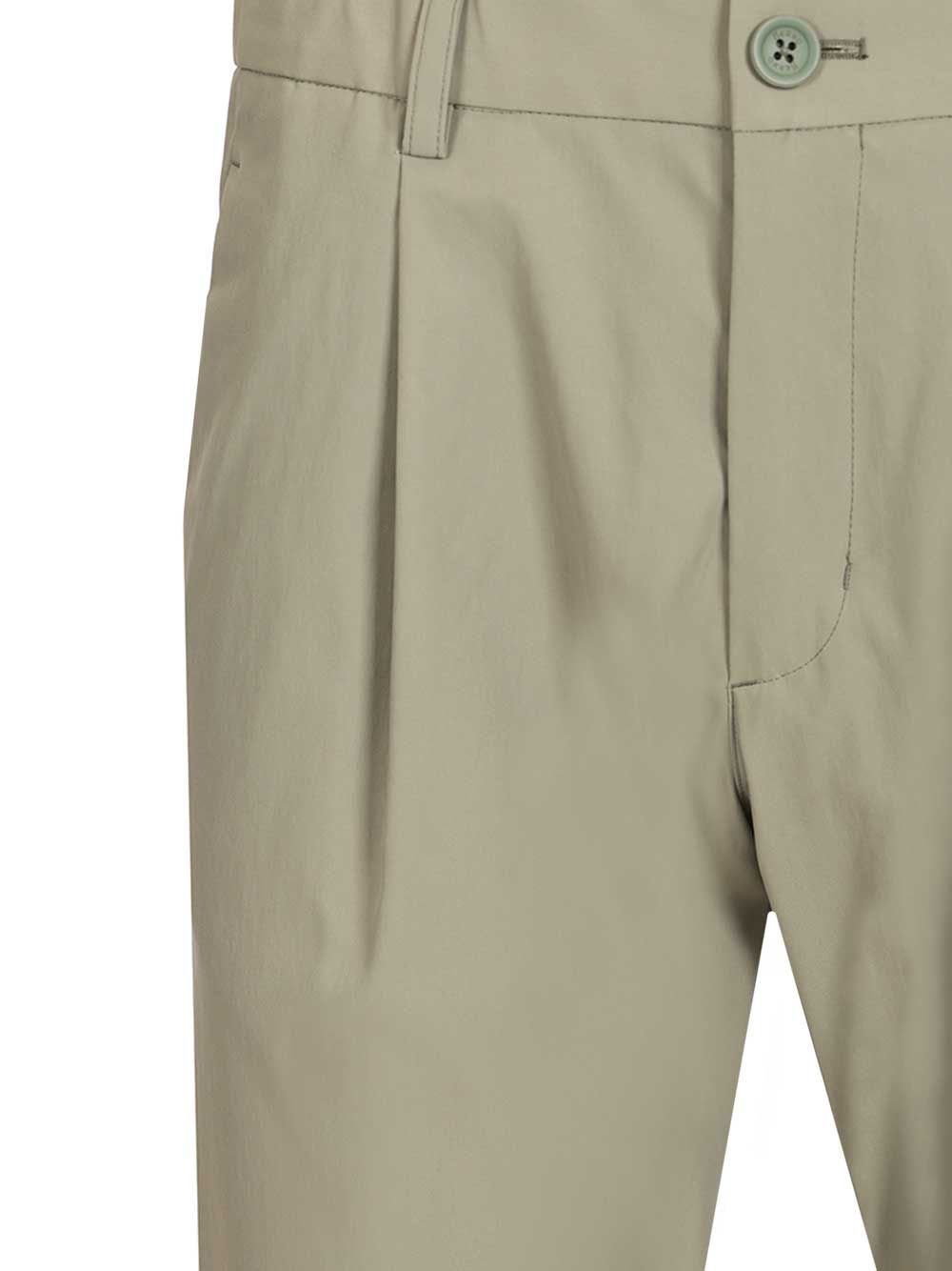 Herno Drawstring Trousers - Verde | 9526931c8196f0dd8c6a6dcae5a030501a606cc1