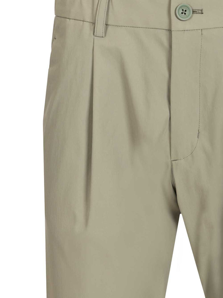 Herno Drawstring Trousers - Verde | 9526931c8196f0dd8c6a6dcae5a030501a606cc1