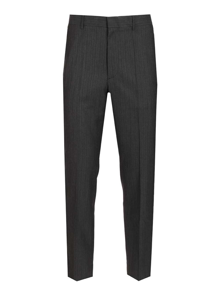 Mm6 Maison Margiela Classic Tailored Trousers - Nero | 085863e7af6c419e88196d0dfc243576a9214b6a