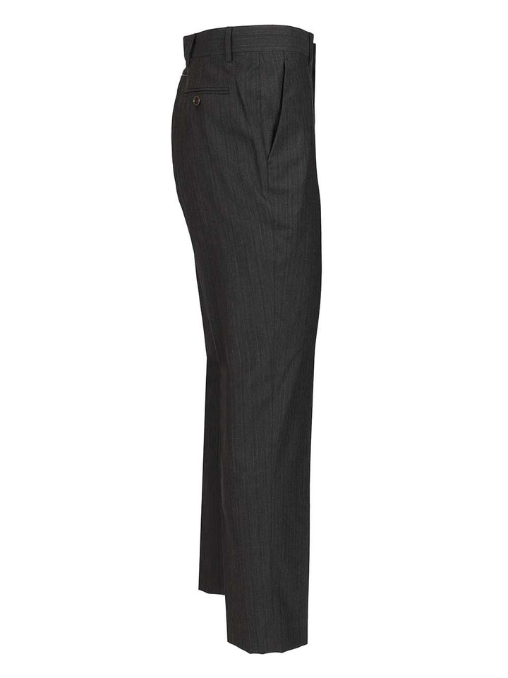Mm6 Maison Margiela Classic Tailored Trousers - Nero | 9208db70c4ea91b2e6b489d62da241a4ab07cdfa