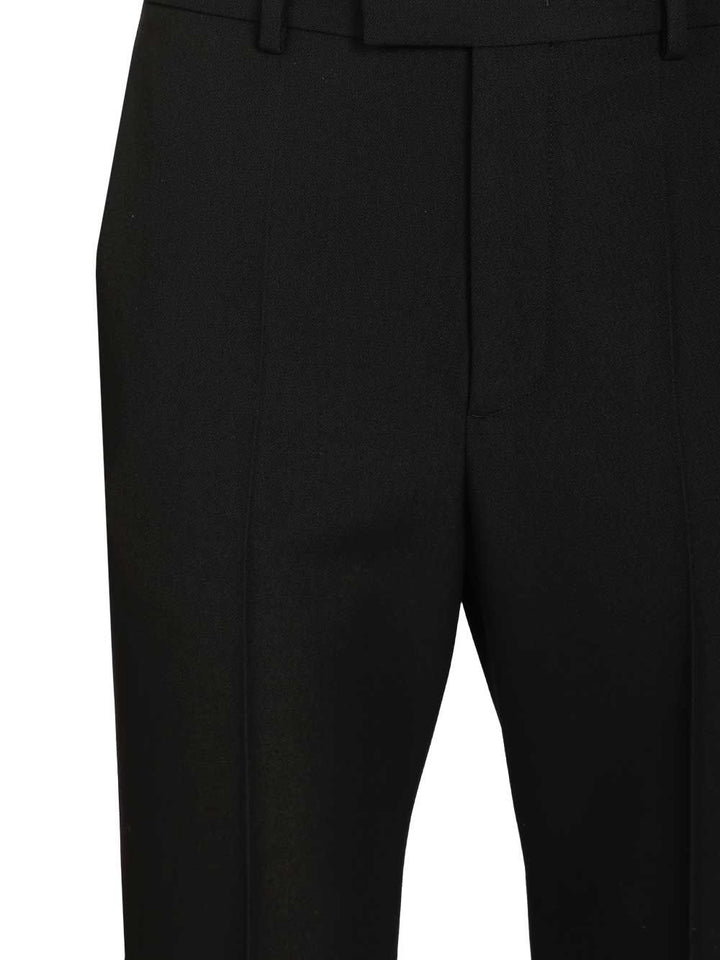 Valentino Garavani Formal Wool Trousers - Nero | 692686c9a721ee488920cce2aa7eb49f93ef5cea