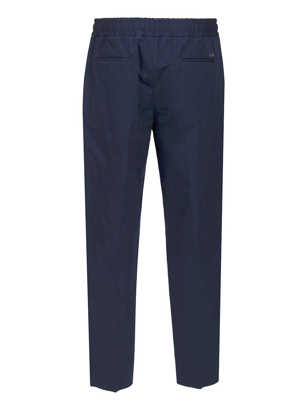 Valentino Garavani Classic  With Pleats Trousers - Blu | 2b79cfbb9a65b39fb762c43d1028eb4846c049e2