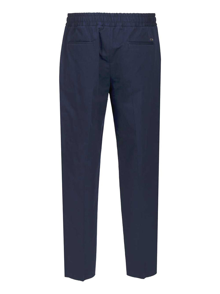 Valentino Garavani Classic  With Pleats Trousers - Blu | 2b79cfbb9a65b39fb762c43d1028eb4846c049e2