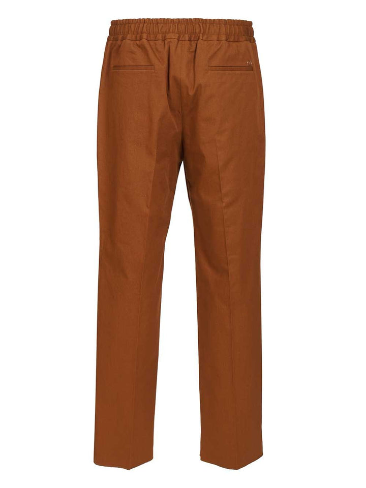 Valentino Garavani Classic  With Pleats Trousers - Marrone | b9e73081a6afae2892a9299327a3875f5be59091