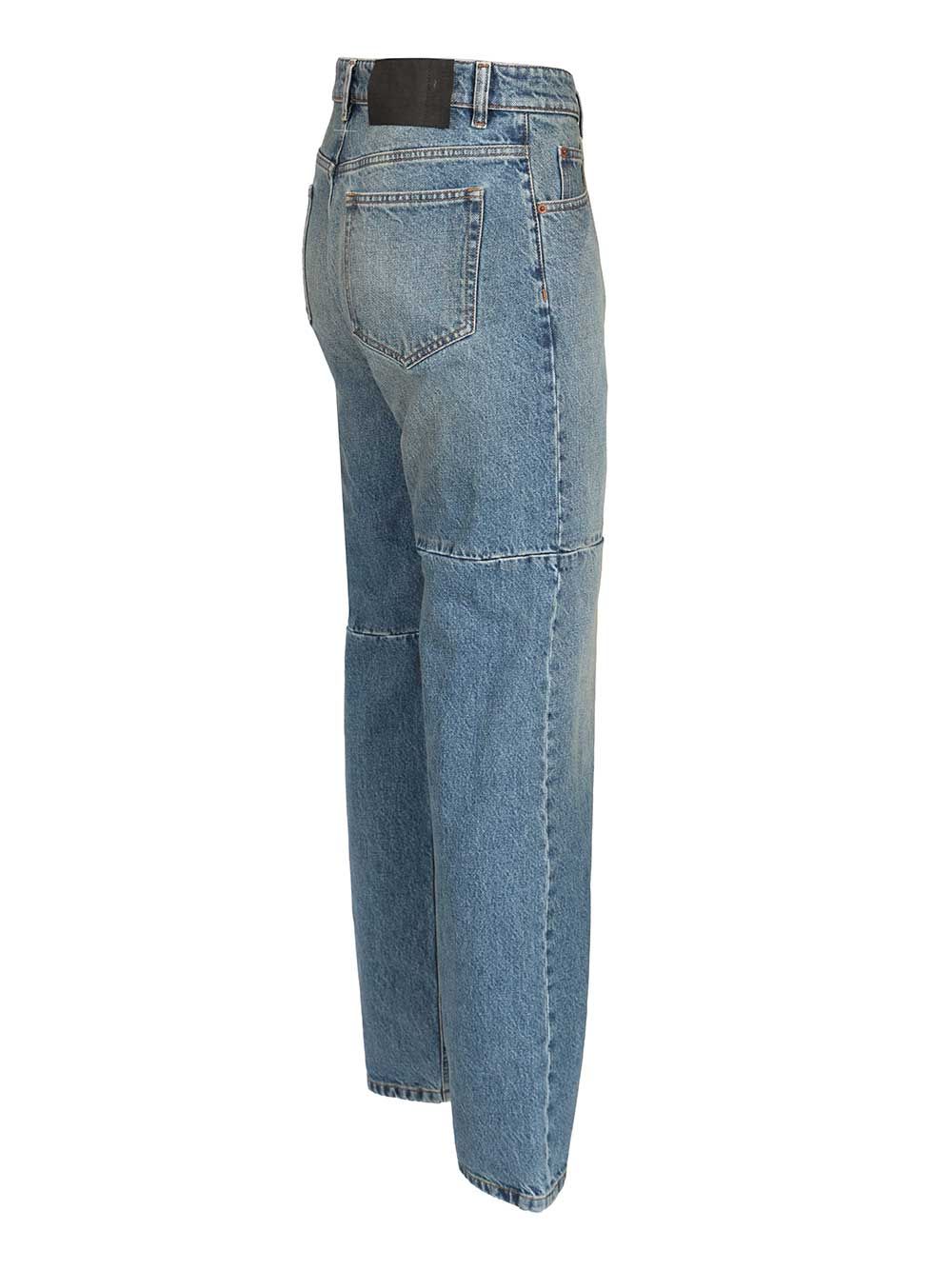 Mm6 Maison Margiela Straight Leg Jeans - Blu | e7c9c8386162c3bea94769fa877e37440751a73a