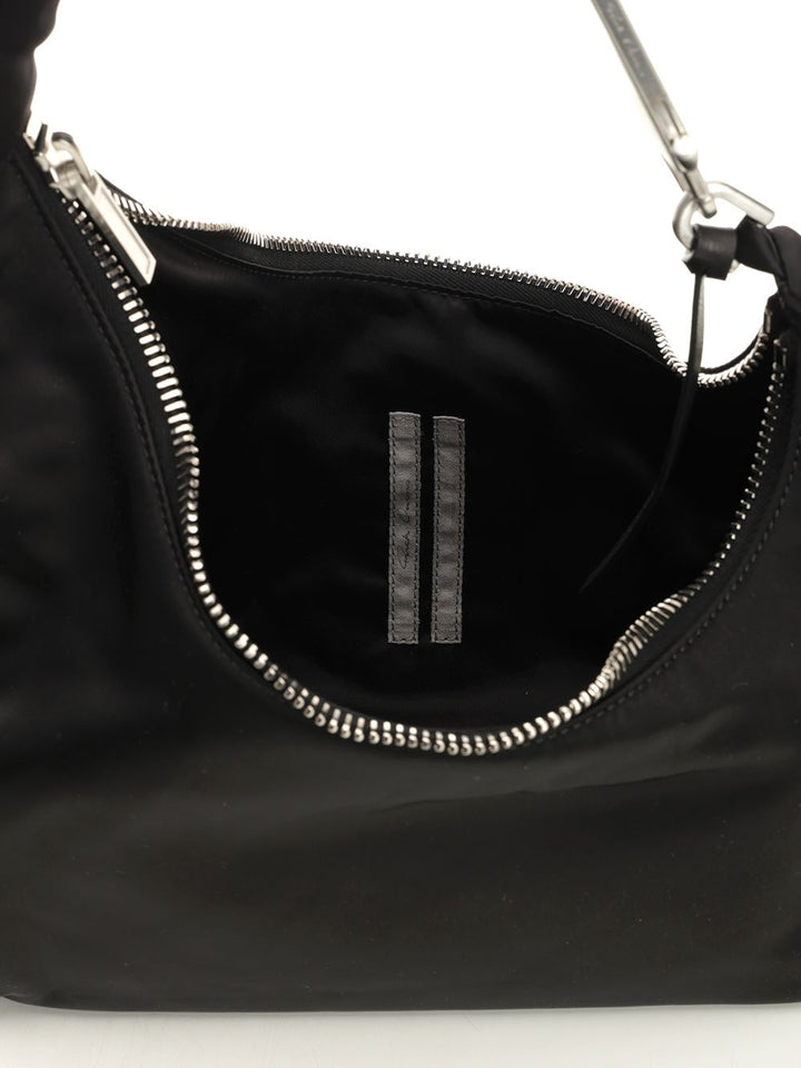 Rick Owens Gemini Shoulder Bags - Nero | b5b313dd00f9de234289f9504007f3efa53f14f8
