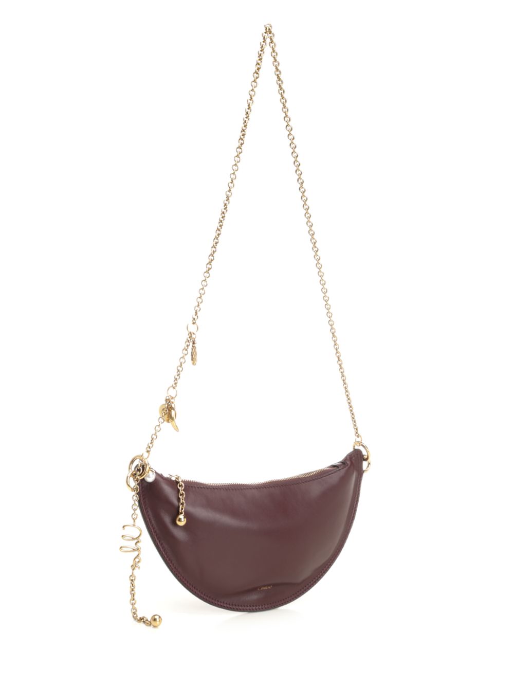 Chloe' Chloé Icons Mini Shoulder Bag Shoulder Bags - Bordeaux | 5f4d1d9878e1bdd9df33de88dedce2adec06ad90
