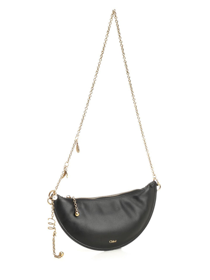 Chloe' Chloé Icons Mini Shoulder Bag Shoulder Bags - Nero | ab7496fd82621979c981ed486d1e7cc2ef374a20