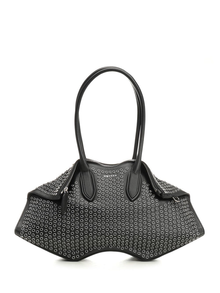 Mcqueen Manta Shoulder Bags - Nero | cb7a5101b20b2d3e8240471c570652eb9715e0c5