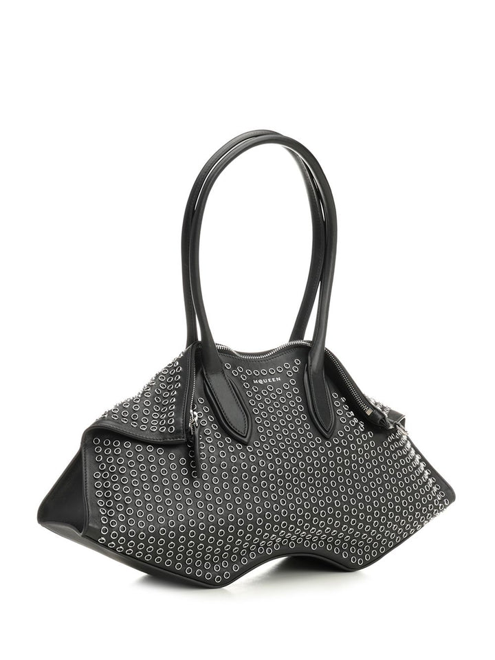 Mcqueen Manta Shoulder Bags - Nero | 28d282f1c944de302c7339c6e967d2a2f6eea0b0