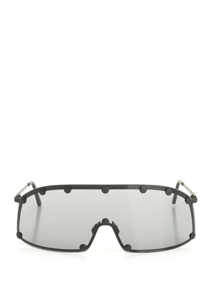 Rick Owens Performa Shielding Sun Glasses - Nero | 02e1d05a423cf8b922694a92e0f9f1e219290b9a