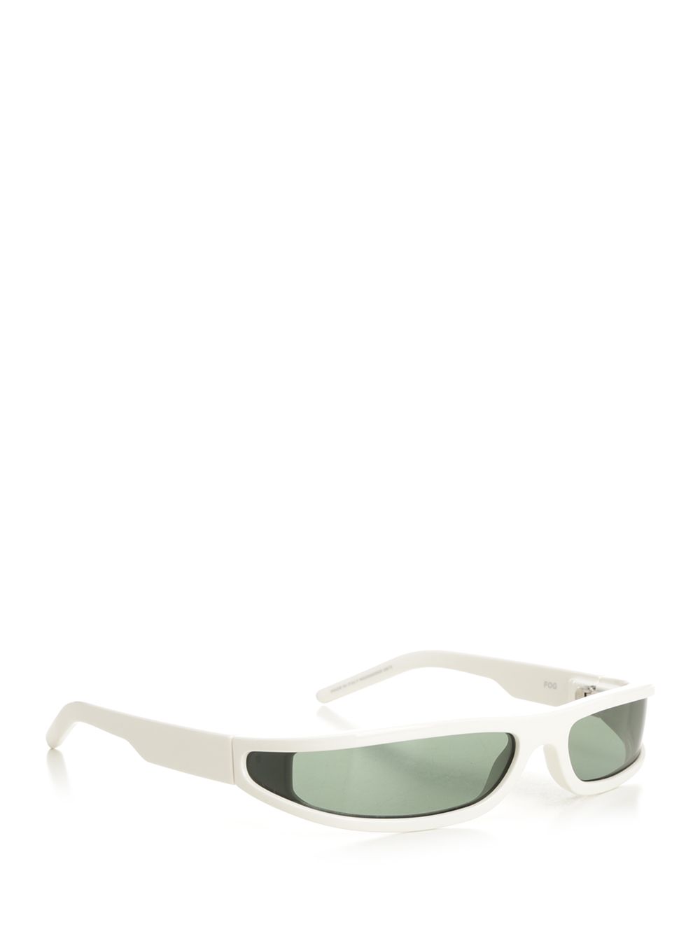 Rick Owens Fog Sun Glasses - Bianco | 4a9b1a5c7ea1ca1cd564fb4648a7fed03450a2a5