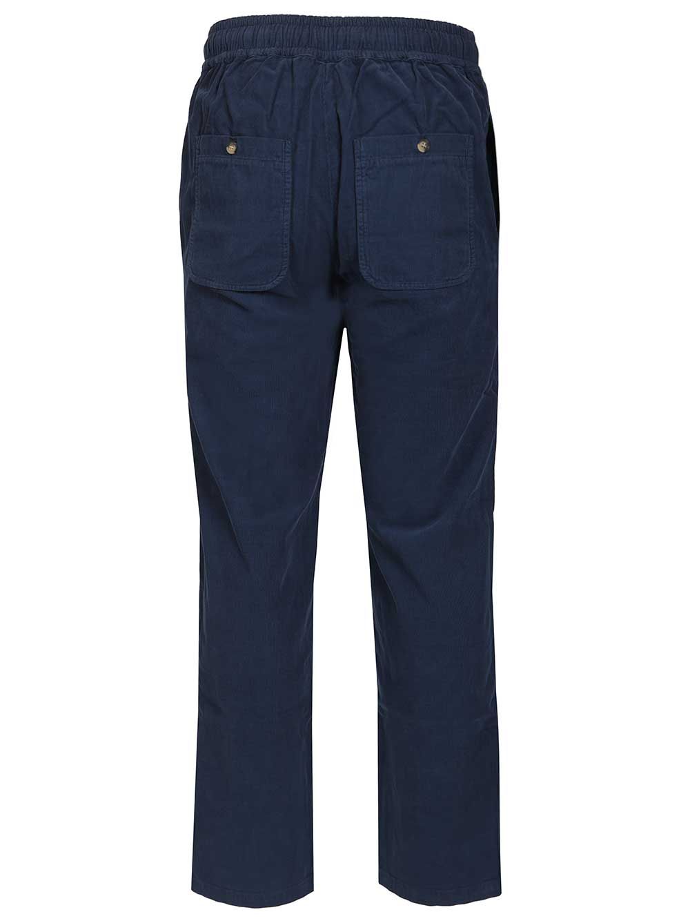 Marant Nirlen Trousers - Blu | 372ef19916c6bd388b0df7f677d257f27de976ba