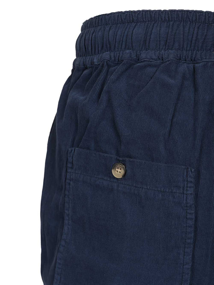 Marant Nirlen Trousers - Blu | c5b99b6c004f3913893ebdf1734d5455bc1bdc4b