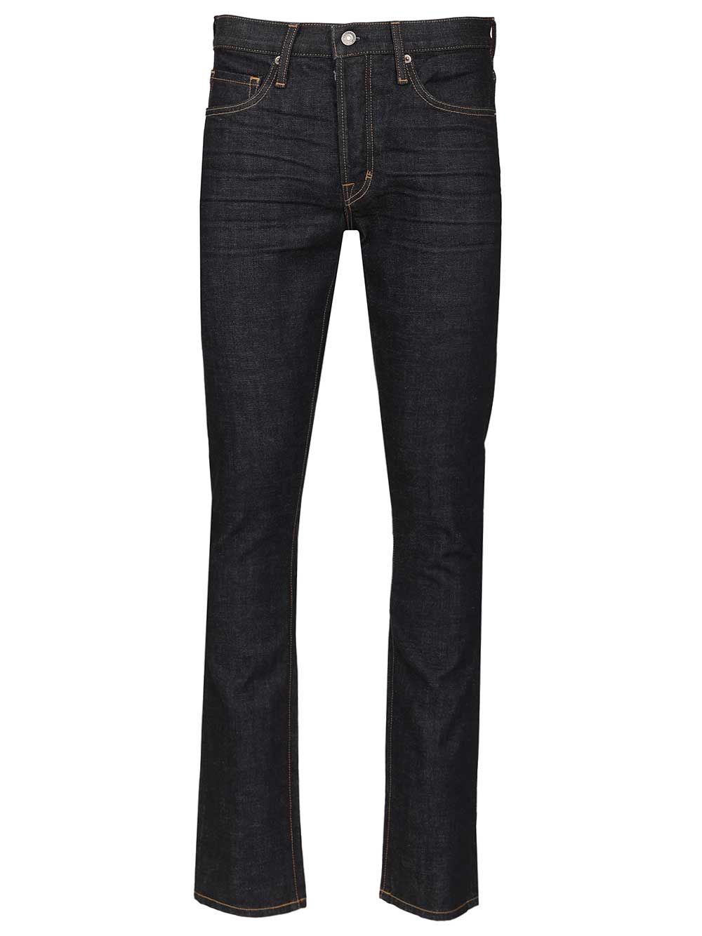 Tom Ford Selvedge Slim Fit Jeans - Blu | e05735e4902be9e1ba7a70271eef1fd5fad67f08