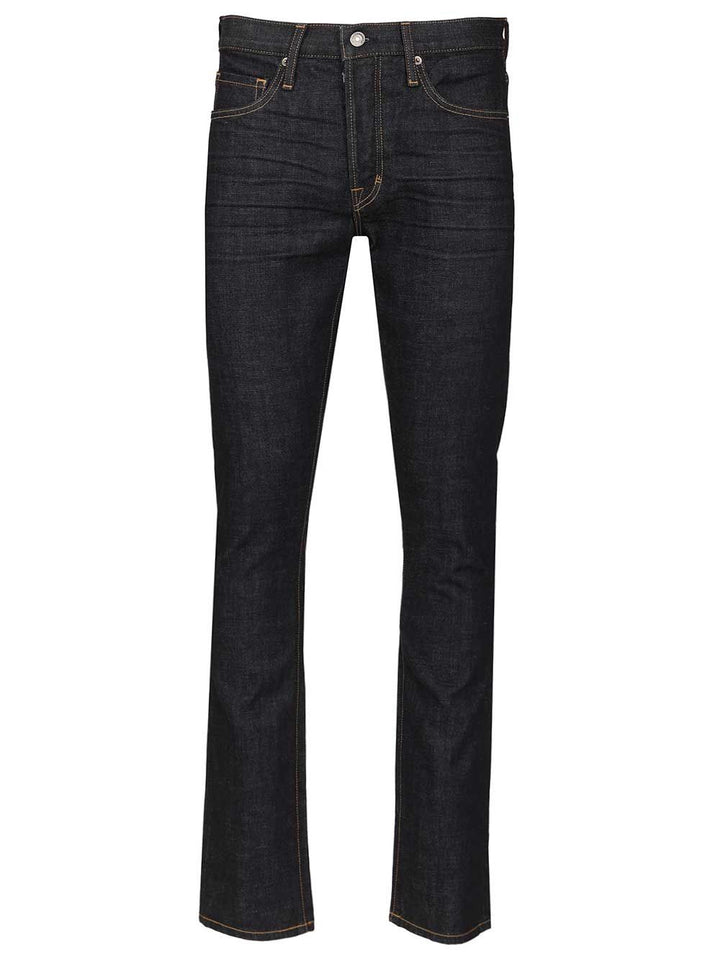 Tom Ford Selvedge Slim Fit Jeans - Blu | e05735e4902be9e1ba7a70271eef1fd5fad67f08