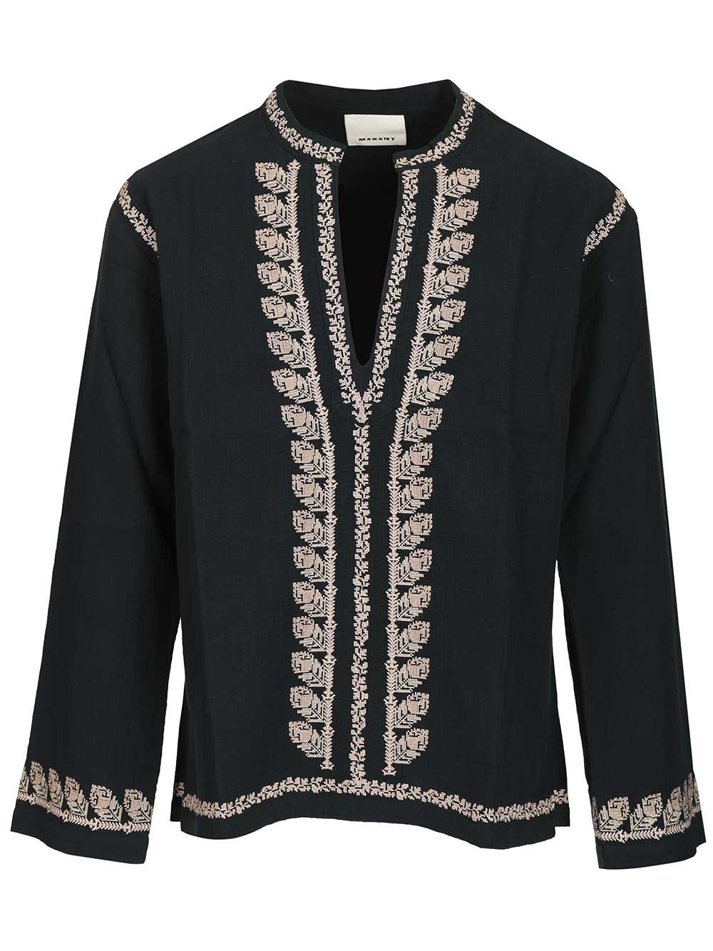 Marant Cizalie Top Shirts - Nero | 94fc2b5fb94cdf08464a241f4f2bed3b70214509
