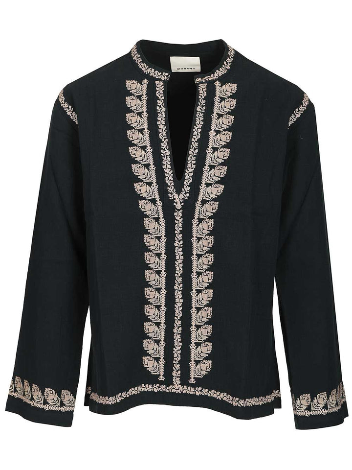 Marant Cizalie Top Shirts - Nero | 94fc2b5fb94cdf08464a241f4f2bed3b70214509