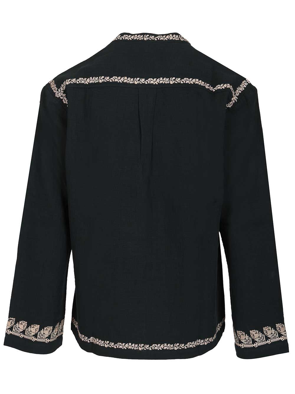 Marant Cizalie Top Shirts - Nero | 80a690dc0d77ff642535c68908dfb8cd87a8b0c1