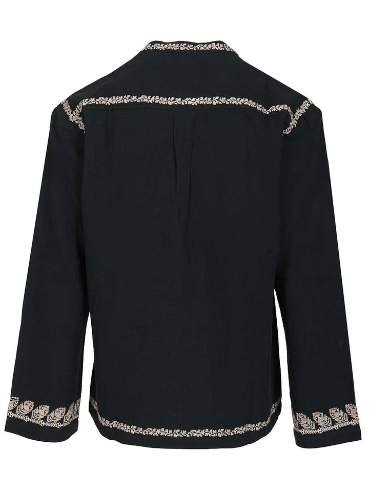 Marant Cizalie Top Shirts - Nero | 80a690dc0d77ff642535c68908dfb8cd87a8b0c1