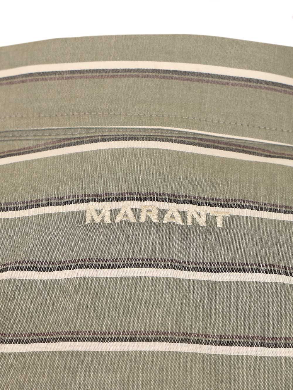 Marant Labilio Shirts - Verde | 8fb21dd6661380afed101348cdbdccfd72097f5e