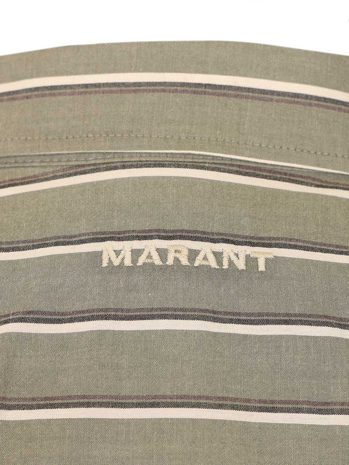 Marant Labilio Shirts - Verde | 8fb21dd6661380afed101348cdbdccfd72097f5e