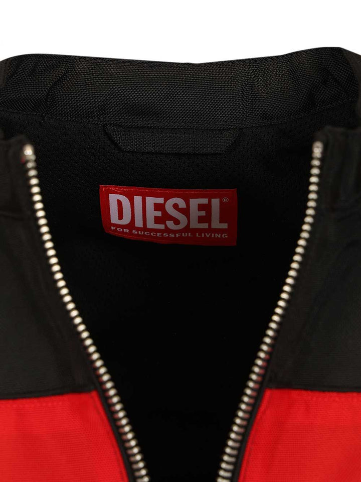 Diesel Nylon Biker Jacket Giacche - Multicolor | ab1cebff03c52551d9606cbdf9491bfe61a3efbf