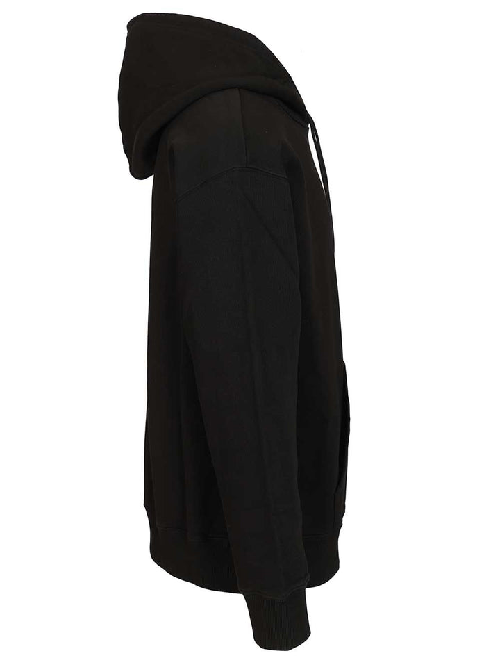 Mm6 Maison Margiela Numeric Hoodie Sweatshirts - Nero | 30680ccd4aa42e54081c37537c5171aa8fa2373b