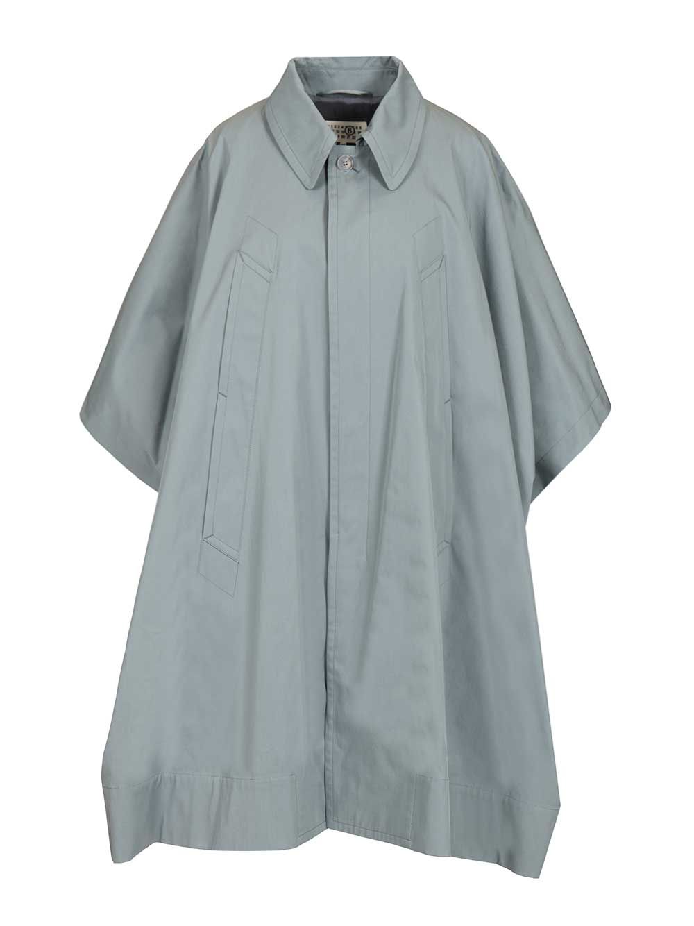 Mm6 Maison Margiela Mm6 Margiela Trench Coat Coats - Blu | a0bfce03c10b28e1fed588b5ea7e511ab0984afd